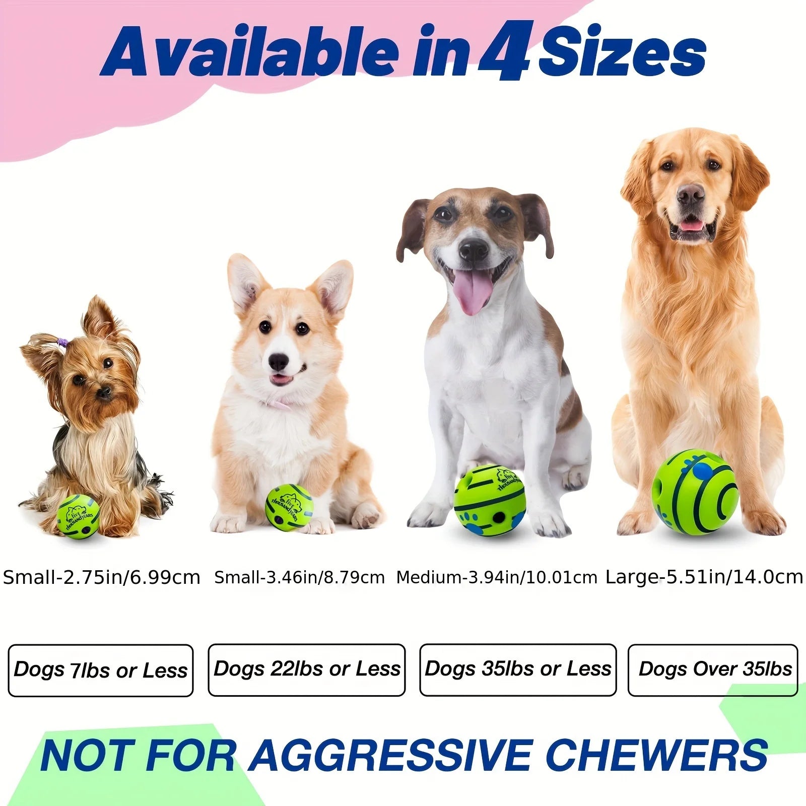 Lustiger interaktiver Hundespielball – Spaß & Bewegung