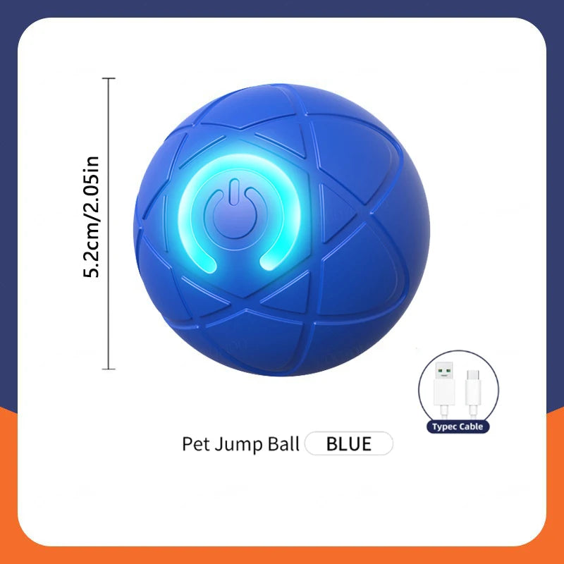 Elektronischer Interaktiver Spielball für Hunde & Katzen – USB Wiederaufladbar