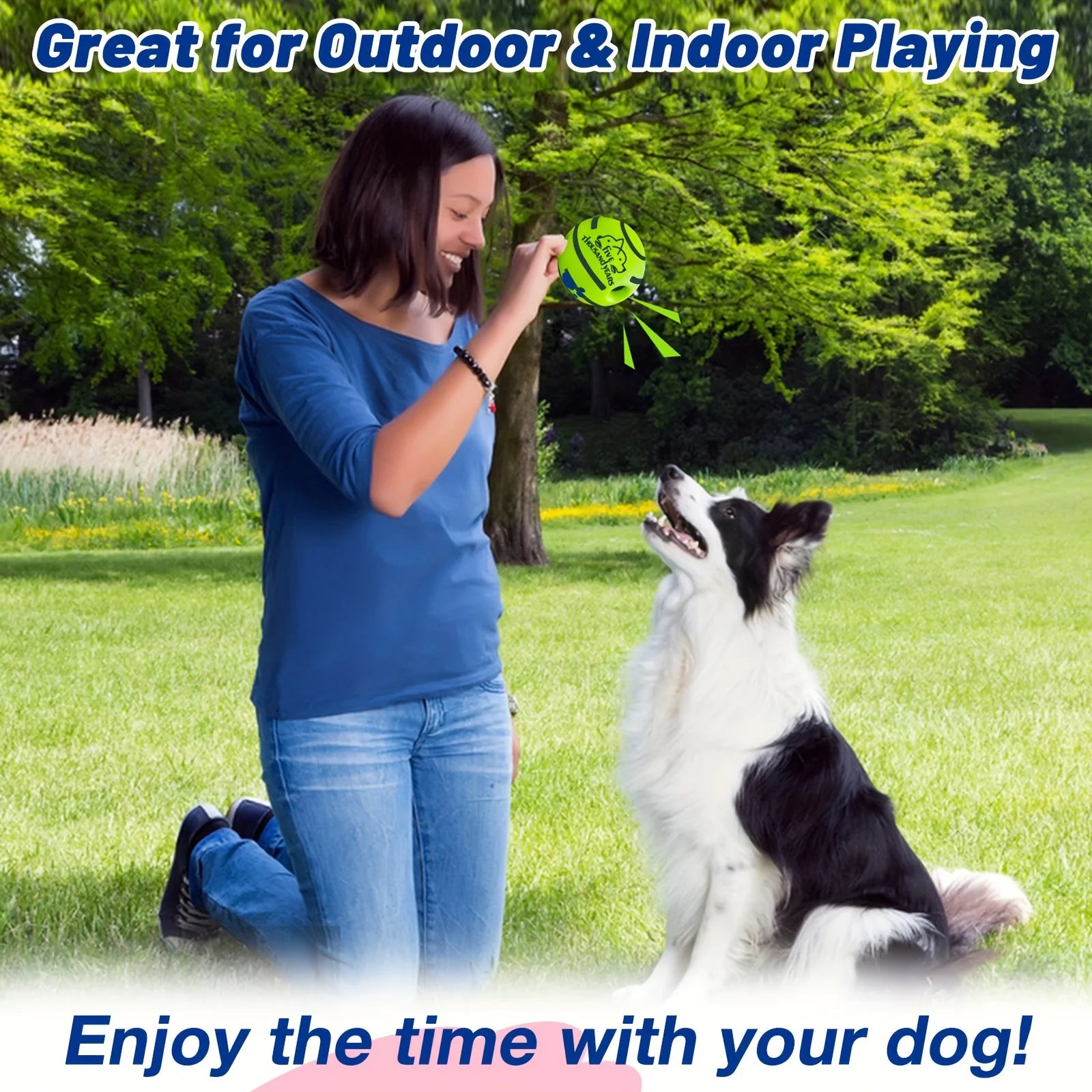 Lustiger interaktiver Hundespielball – Spaß & Bewegung