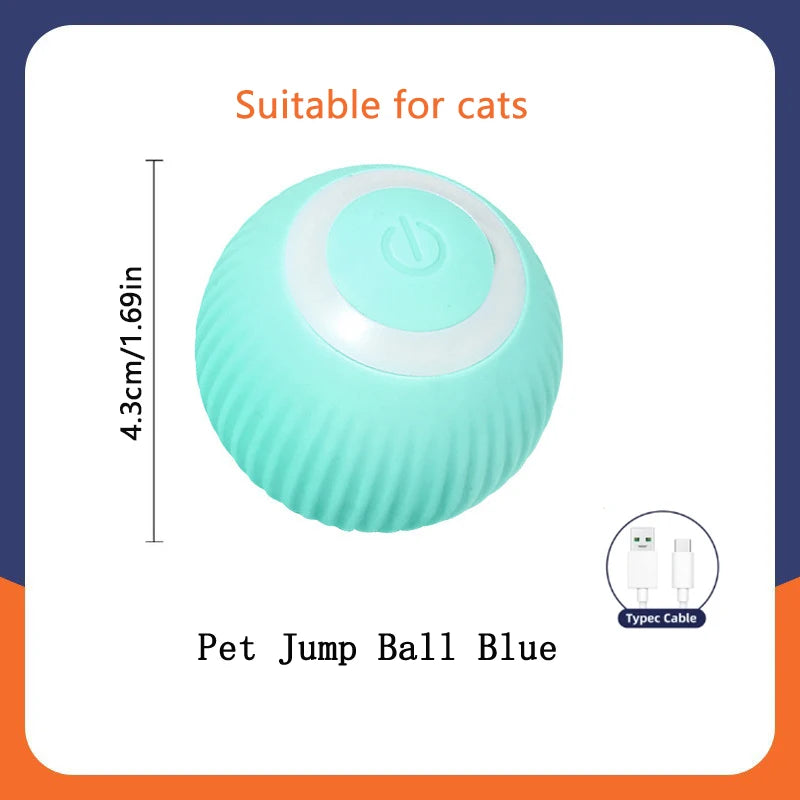 Elektronischer Interaktiver Spielball für Hunde & Katzen – USB Wiederaufladbar