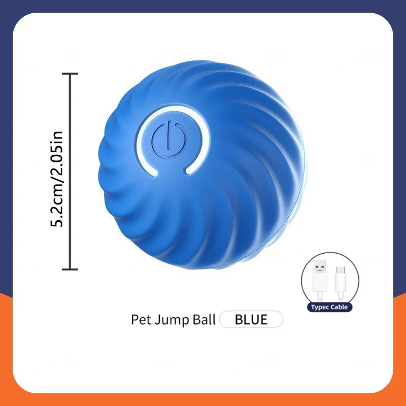 Elektronischer Interaktiver Spielball für Hunde & Katzen – USB Wiederaufladbar