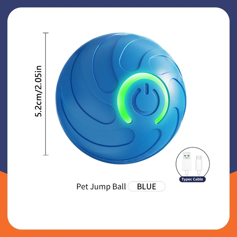 Elektronischer Interaktiver Spielball für Hunde & Katzen – USB Wiederaufladbar